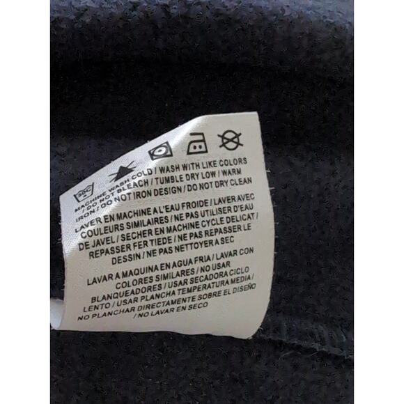 XXL Sperry dressy winter knit navy zip sweater pullover - Picture 7 of 7